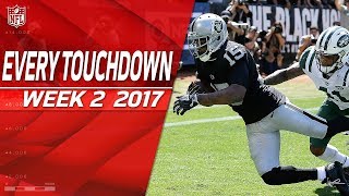 Every Touchdown from Week 2  2017 NFL Highlights [upl. by Aneerol]