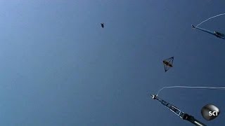 Human Catapult Gets Serious Air  Outrageous Acts of Science [upl. by Oiracam]