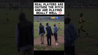 Real players are outside the pitch 😆🤣😂 funny football [upl. by Atika796]