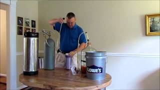 How To Keg and Filter Your Home Brew [upl. by Saxet132]