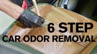 How to Remove Car Odors in 6 Steps [upl. by Shig]