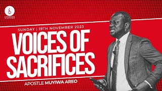 Voices Of Sacrifices  First Service  19th November 2023 [upl. by Akalam]