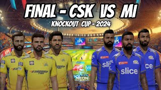 Final  CSK VS MI Full Highlights  NEON RV 7 [upl. by Yenmor]