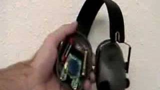 Changing the batteries in the Peltor Tactical 6S Headset [upl. by Anawt]