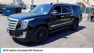 2018 Cadillac Escalade ESV Walk Around 00P16825 [upl. by Trina]