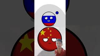 Countryballs Russia or Japanese shorts countryballs countryballsremake [upl. by Nelaf]