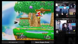 KDs Nightmare  Cagt Sheik vs Razz Banjo DDD Conker  Remix Singles Pools [upl. by Herriott]