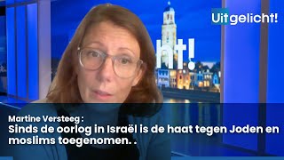 Uitgelicht 11 december 2023  Martine Versteeg over de toegenomen haat tegen Joden en moslims [upl. by Janus]