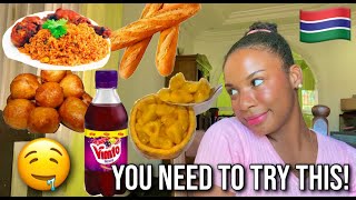 TOP 10 GAMBIAN FOODS YOU NEED TO TRY 🇬🇲❤️  African American Trying African Foods [upl. by Nayt]