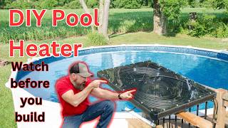 DIY solar pool heater is it worth it [upl. by Neelya]