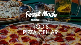 Rods Pizza Cellar  Godfather Pizza  FeastMode Hot Springs [upl. by Dilks]