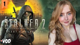 STALKER 2  Heart of Chornobyl Pt 1  First Time Playing  VOD  Krysttl [upl. by Eznyl]