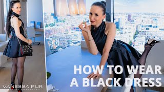 How to Style a Little Black Dress  5 Outfit Ideas amp Inspo [upl. by Vorster842]