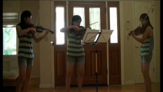 Pirates of the Caribbean  Theme Violin Trio [upl. by Phil754]