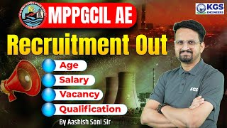 MPPGCL AE Recruitment 2024 Update  MPPGCL AE Vacancy 2024  MPPGCL Salary Eligibility  MPPGCL AE [upl. by Kevon]