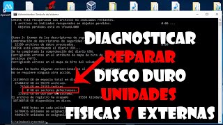 Reparar Errores de Disco Duro Unidades Físicas y Externas desde Cmd  Tutorial CHKDSK [upl. by Four]