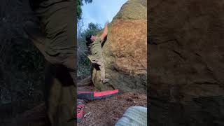 Knife Up V7 FA Prebreak  Atlanta Bouldering [upl. by Kristian]