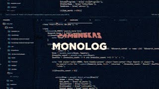 Pamungkas  Monolog Lyrics Video [upl. by Roti]