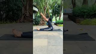 how to do practice paschimottanasana paschimottanasana yoga seatedforwardbendyogapose stretch 🕉 [upl. by Bloxberg]