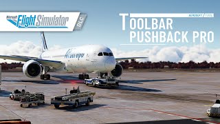 Aerosoft Toolbar Pushback Pro for MSFS  Official Trailer [upl. by Adnerak]