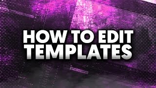 How To Edit Templates in Adobe After Effects CC [upl. by Kimberley393]