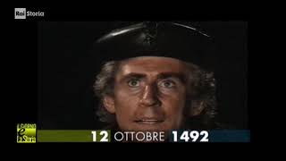 §1 PRIMato italiano  12 OTTobre  dal 1942 Cristoforo Colombo scopre lAmerica  RAI STORIA [upl. by Amann541]