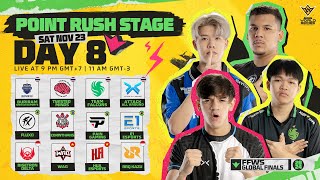 EN FFWS Global Finals 2024  Point Rush Stage  Day 2 [upl. by Rebbecca]