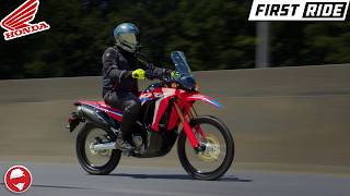 2024 Honda CRF300L Rally  First Ride [upl. by Little624]