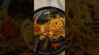 Spaghetti allo scoglio trending food shortsviral shorts [upl. by Pontias828]