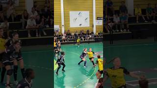 Jump shoot youtubeshorts shorts handball shot [upl. by Oremo25]