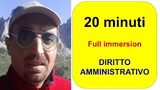 20 minuti full immersion di diritto amministrativo con Simone Chiarelli [upl. by Kopans310]