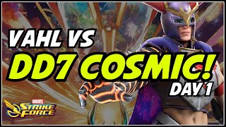 Dark Dimension Cosmic Is A Joke  Final Thoughts On Cabal Global Section  Marvel Strike Force [upl. by Neneek153]