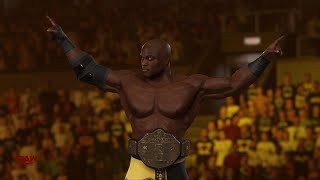 Bobby Lashley vs Booker T World Heavyweight Championship [upl. by Glavin390]