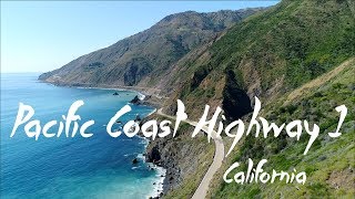 Pacific Coast Highway 1  4K Drone Video [upl. by Dahsra224]