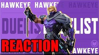 Marvel Rivals IGN Reveals Hawkeye Reaction [upl. by Aseefan81]