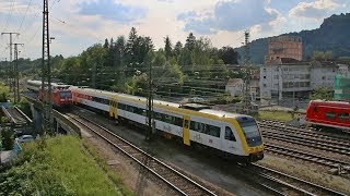 Zugmitfahrt  IRE 3073 Basel Bad Bf  SingenHtw  Teil 2 Waldshut  SingenHtw 1372018 [upl. by Annaor]