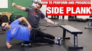 How To Perform And Progress The Side Plank [upl. by Vivia]