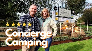 A Weekend at Concierge Camping  Caravan Vlogs from Mac amp Sarah [upl. by Nam531]