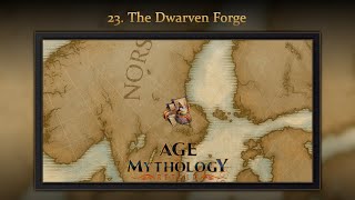 Age of Mythology Retold  23 The Dwarven Forge Titan Difficulty [upl. by Ecila]