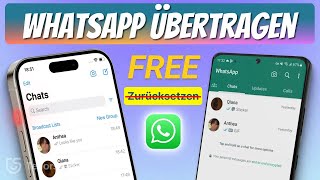 2024 WhatsApp von Android auf iPhone übertragen OHNE PC [upl. by Cutlor]