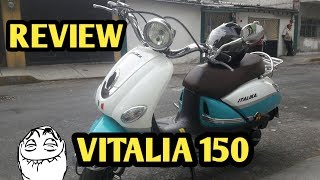 Review VITALIA 150 2018  ITALIKA [upl. by Rivera]