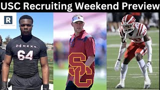 USC Football Recruiting Weekend Preview  USC Football Recruiting Update [upl. by Gerkman]