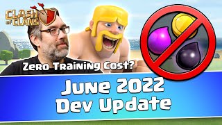 June 2022 Dev Update  Clash of Clans [upl. by Leamhsi]