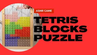 PLAYING COLORFUL TETRIS BLOCKS PUZZLE [upl. by Tayib52]