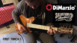 Dimarzio Fast Track 1  Salvation Audio pickup test [upl. by Notyarb]