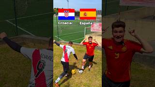 España VS Croacia en FUTGOLF [upl. by Battiste]