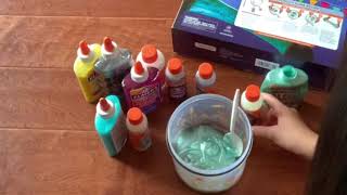 Trying the Elmer’s Celebration Slime Kit [upl. by Fidela]