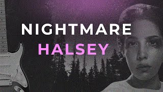 Halsey  Nightmare Guitar Karaoke Version [upl. by Nahtad]