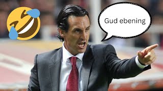 Unai Emery hablando inglés [upl. by Hebe]