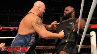 Big Show vs Mark Henry Raw Nov 3 2014 [upl. by Caiaphas146]